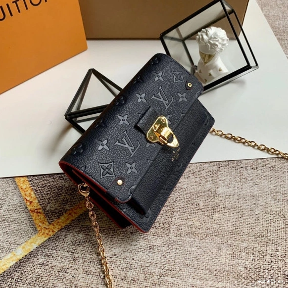 WIS VUITTON LOUIS WALLET VAVIN CHAIN 1031